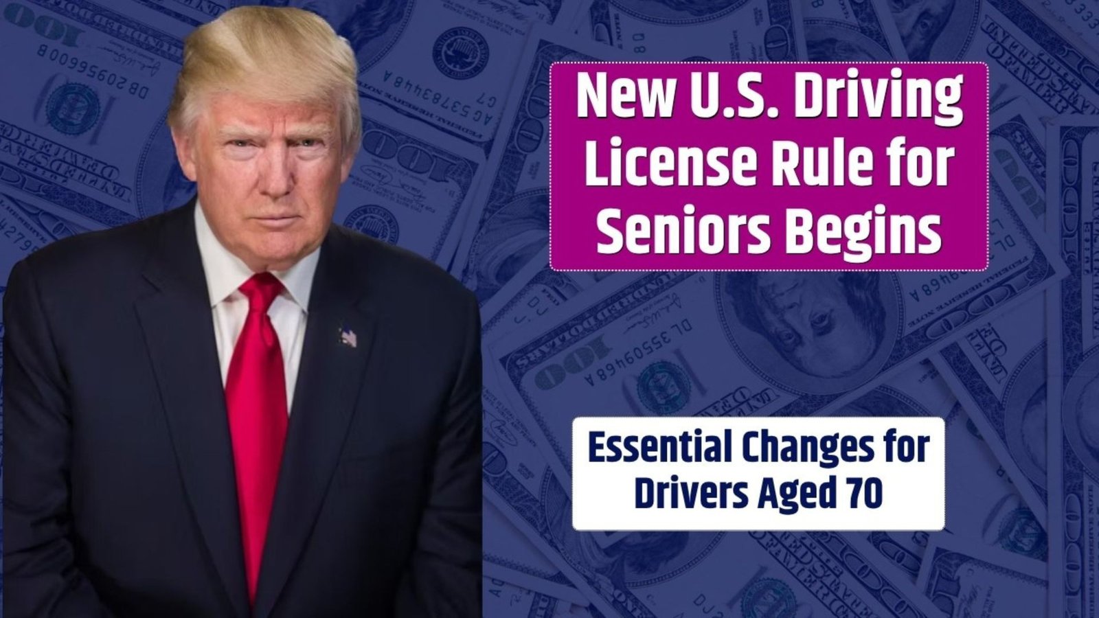 New U.S. Driving License Rules for Seniors Starting July 2025